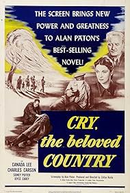 Cry The Beloved Country on DVD, Drama, Canada Lee, Sidney Poitier