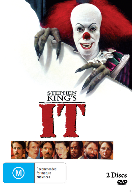 IT (1990) on DVD, Horror, Richard Thomas, Tim Reid