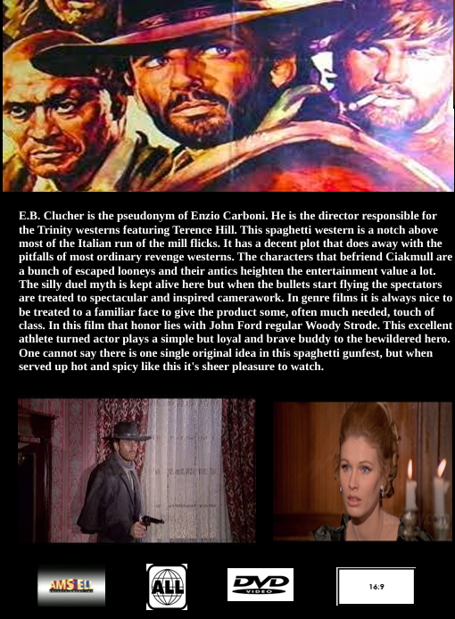 DVD cover of The Unholy Four drama featuring Leonard Mann and Woody Strode, from FilmClassicsOnDVD collection.