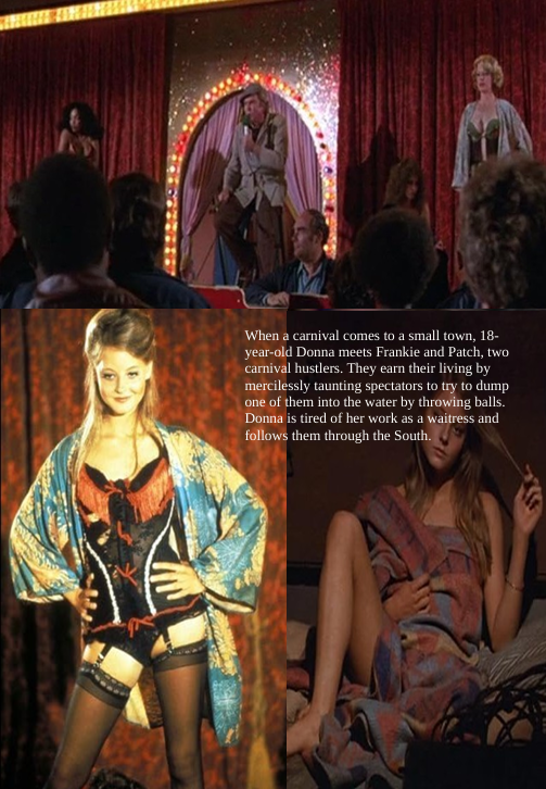 Screenshot from the Drama DVD "Carny" featuring Gary Busey and Jodie Foster, part of the Movies & DVDs collection.