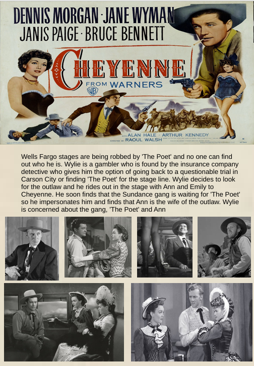 DVD cover of the Western film Cheyenne featuring Clint Walker, with Clyde Howdy, from FilmClassicsOnDVD.