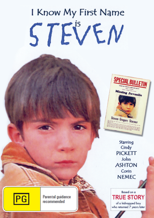 I Know My First Name Is Steven on DVD, Crime, Cindy Pickett, John Ashton