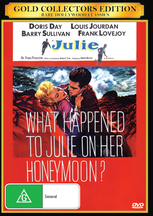 Julie on DVD, Thriller, Doris Day, Louis Jourdan