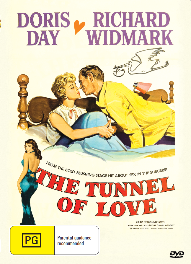 The Tunnel Of Love on DVD, Comedy, Doris Day, Richard Widmark