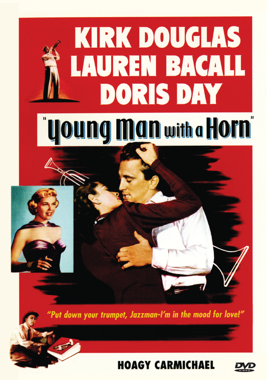 Young Man With A Horn On DVD, Drama, Kirk Douglas, Lauren Bacall