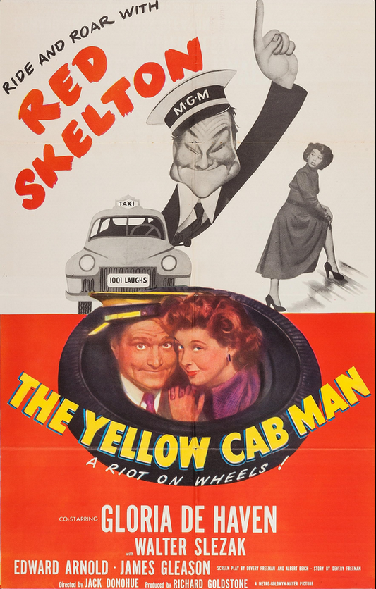 The Yellow Cab Man on DVD, Comedy, Red Skelton, Gloria DeHaven