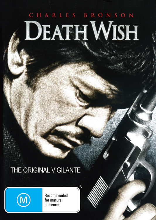 Death Wish on DVD, Drama, Charles Bronson, Hope Lange