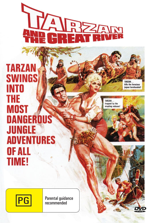 Tarzan and the Great River on DVD, Action, Mike Henry, Jan Murray
