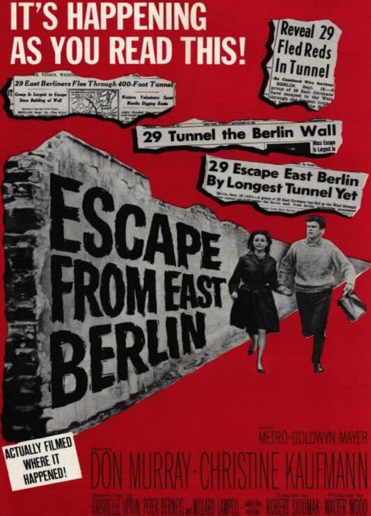 Escape from East Berlin on DVD, History, Don Murry, Christine Kaufmann