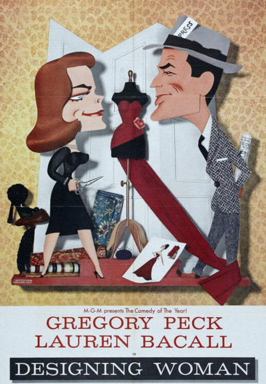 Designing Woman on DVD, Comedy, Gregory Peck, Lauren Bacall