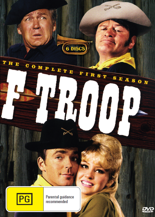 F Troop Season 1 on DVD, Western, Forrest Tucker, Larry Storch