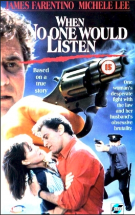 DVD cover of the drama "When No One Would Listen" featuring Michele Lee and James Farentino, from Rare and Collectible DVDs.