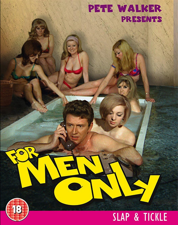 DVD cover for "For Men Only" comedy movie starring David Kernan and Andrea Allan, from rareandcollectibledvds.