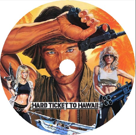Hard Ticket to Hawaii DVD featuring Ronn Moss and Dona Speir, action movie from the rareandcollectibledvds collection.