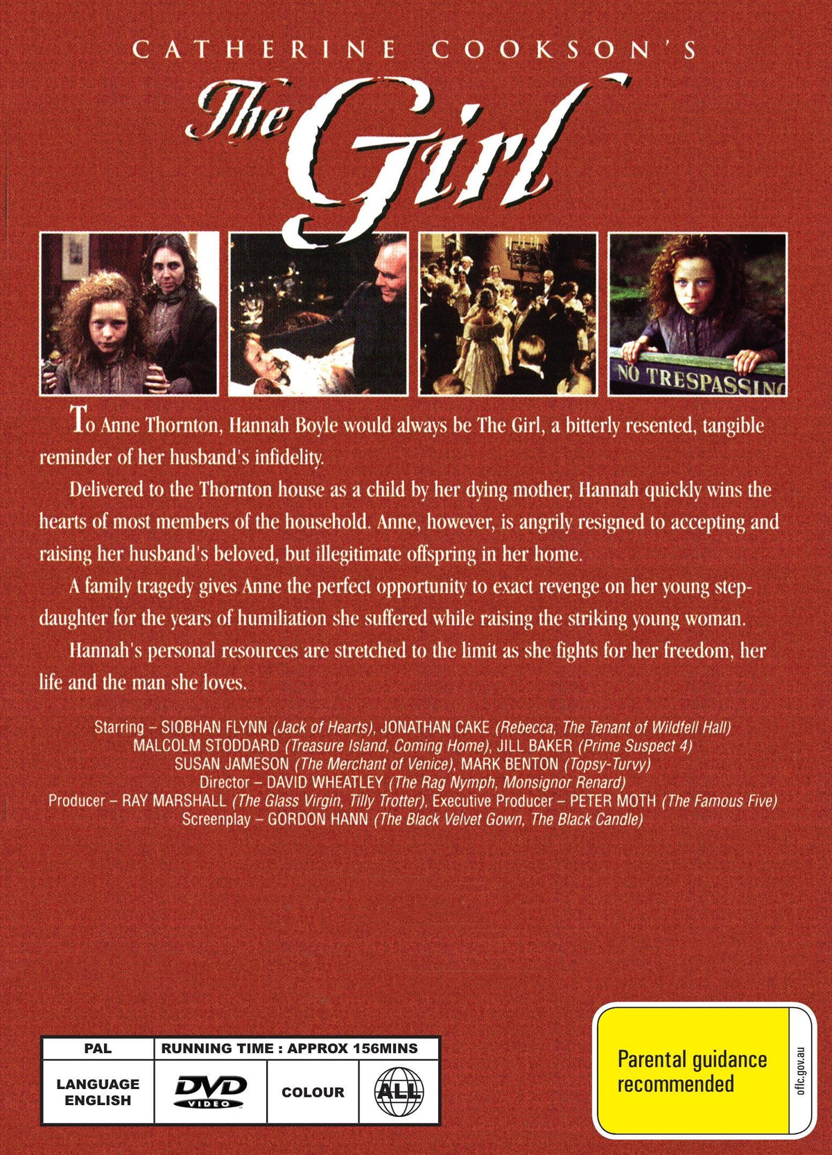 The Girl DVD drama featuring Mark Benton and Susan Jameson, showing the DVD case cover from the Movies & DVDs collection.
