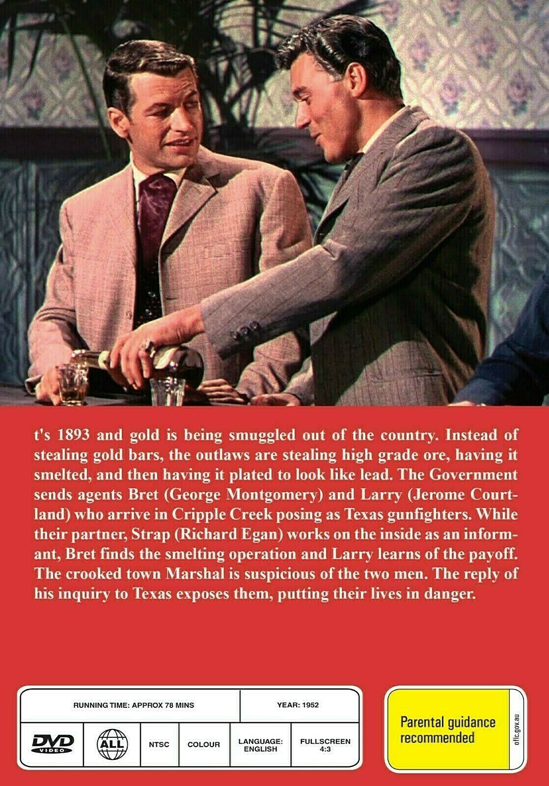 Buy Online Cripple Creek - DVD - George Montgomery | Best Shop for Old classic and hard to find movies on DVD - Timeless Classic DVD