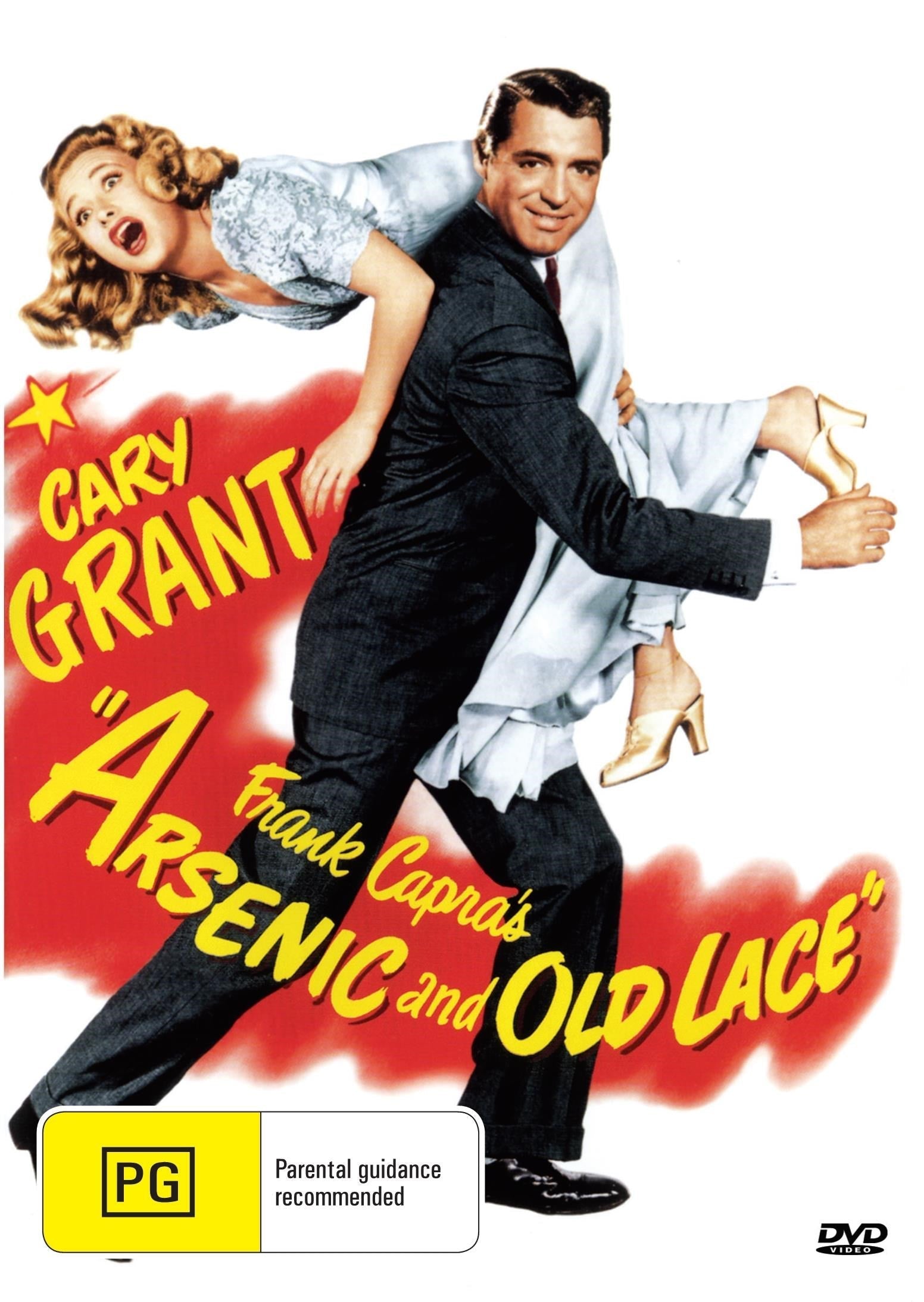 Arsenic And Old Lace on DVD, Comedy, Cary Grant, Priscilla Lane