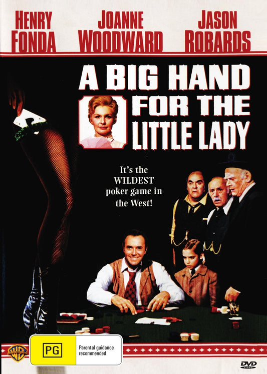 A Big Hand For A Little Lady on DVD, Western, Henry Fonda, Jason Robards