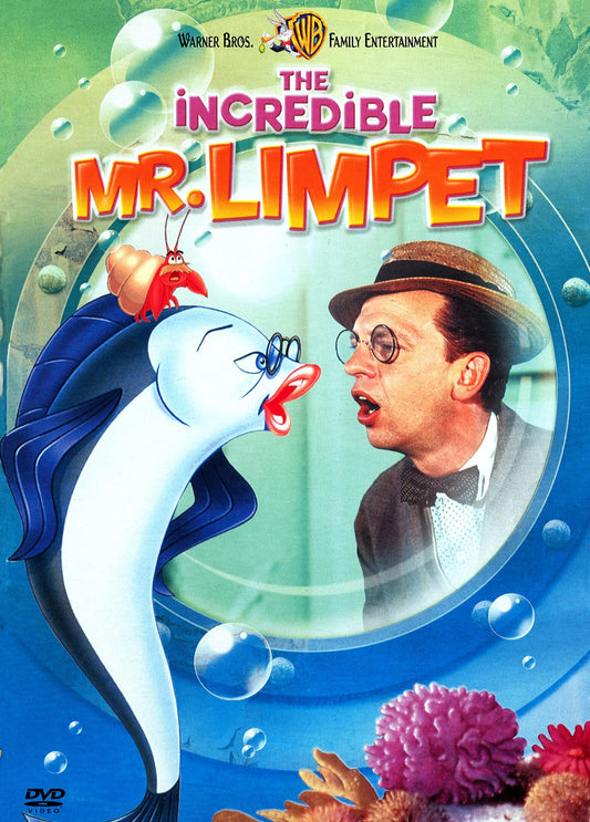 The Incredible Mr Limpet on DVD, Comedy, Don Knotts, Carole Cook