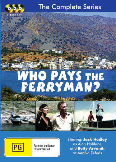 DVD of "Who Pays The Ferryman" drama featuring Jack Hedley and Betty Arvaniti, from Rare and Collectible DVDs.