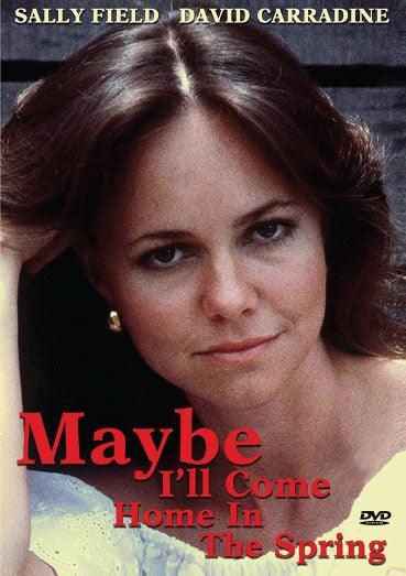 DVD cover for "Maybe I'll Come Home In The Spring" drama featuring Sally Field and Eleanor Parker, from RareAndCollectibleDVDs.