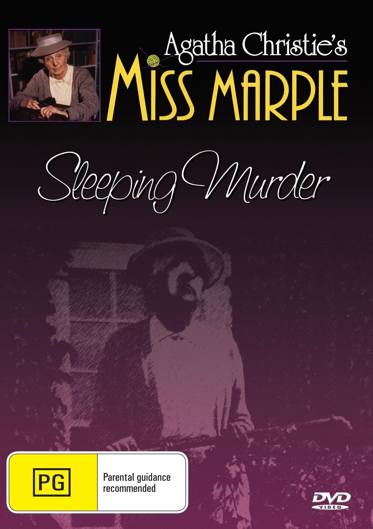 DVD of "Sleeping Murder" crime mystery featuring Joan Hickson and Geraldine Alexander, from rareandcollectibledvds.