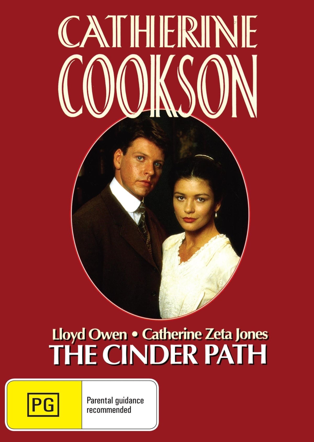DVD cover of "The Cinder Path" featuring Catherine Zeta-Jones and Lloyd Owen, romance film by rareandcollectibledvds