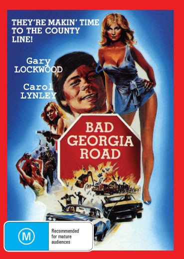 DVD cover of Bad Georgia Road featuring action scenes with Gary Lockwood and Carol Lynley, from Rare and Collectible DVDs.