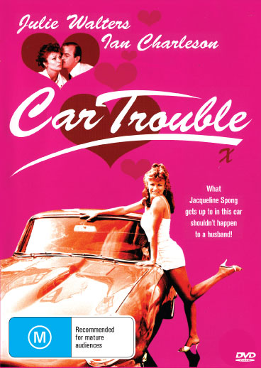 DVD cover for "Car Trouble" comedy featuring Julie Walters and Ian Charleson, from rareandcollectibledvds.