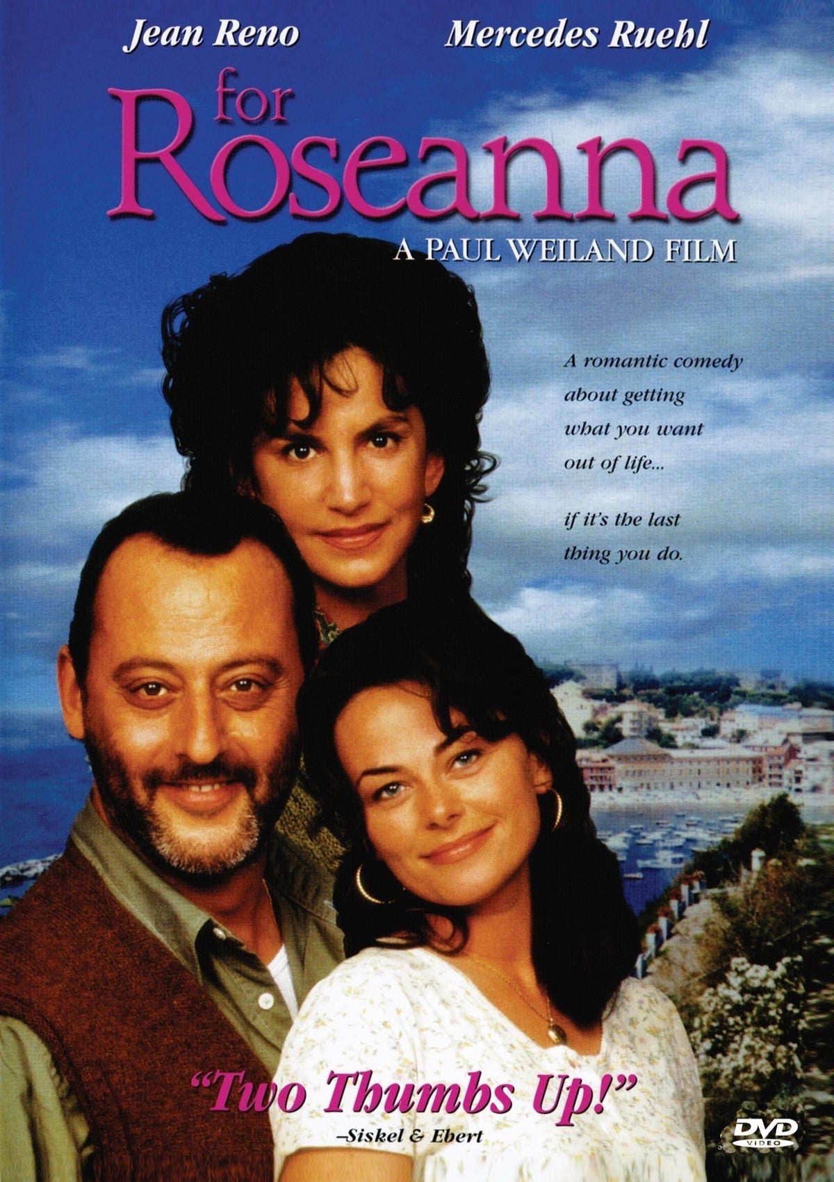 DVD for Roseanna on DVD featuring drama with Jean Reno and Mercedes Ruehl, from Rare and Collectible DVDs collection.