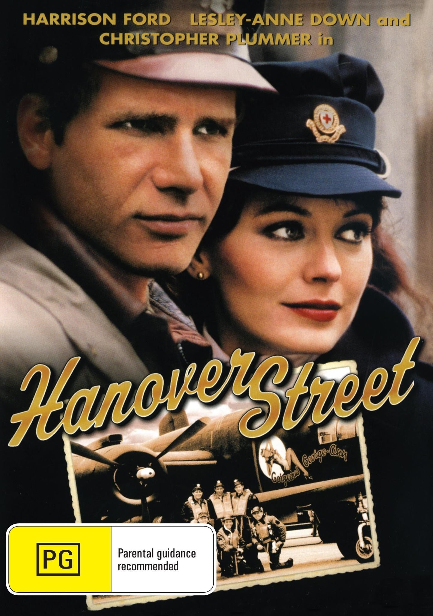 Hanover Street DVD featuring Harrison Ford and Lesley-Anne Down, adventure film, from Rare and Collectible DVDs.