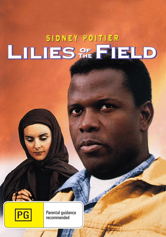 DVD cover of Lilies Of The Field drama featuring Sidney Poitier and Lilia Skala, released by Rare and Collectible DVDs.