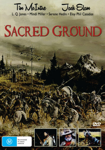 Western DVD Sacred Ground featuring Tim McIntire and L.Q. Jones, collectible rareandcollectibledvds product image