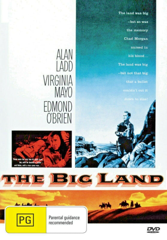 The Big Land (1957 )- DVD - Alan Ladd, Virginia Mayo - WESTERN