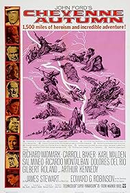 Cheyenne Autumn on DVD, Drama, Richard Widmark, Carrol Baker