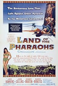 Land Of The Pharaohs on DVD, Adventure, Jack Hawkins, Joan Collins