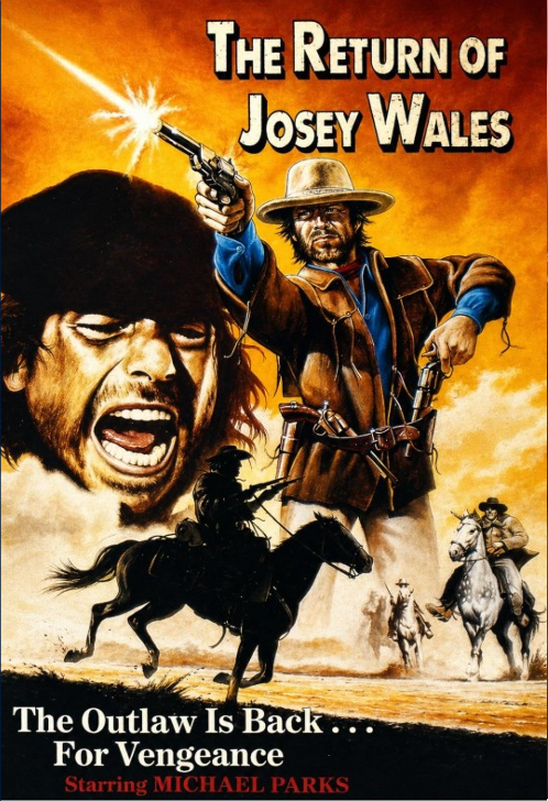 DVD cover of The Return of Josey Wales drama movie featuring Michael Parks and Rafael Campos, part of FilmClassicsonDVD collection.