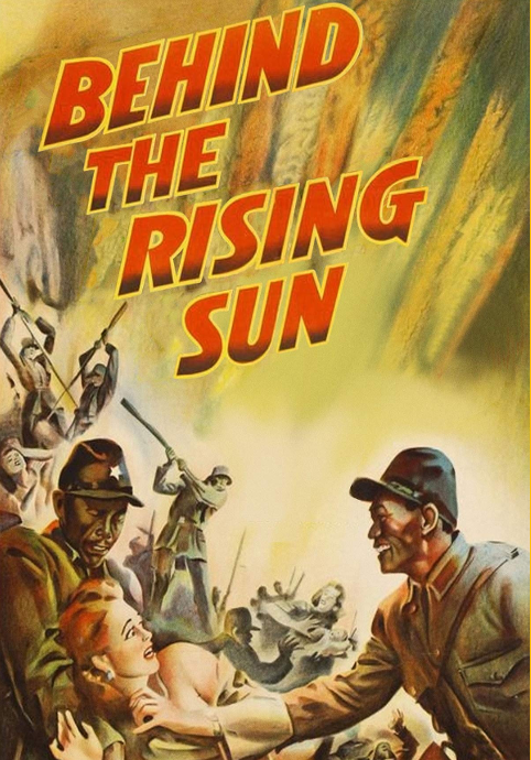 Screenshot from the DVD "Behind the Rising Sun," a drama film featuring Margo and Tom Neal, in the Movies & DVDs category.