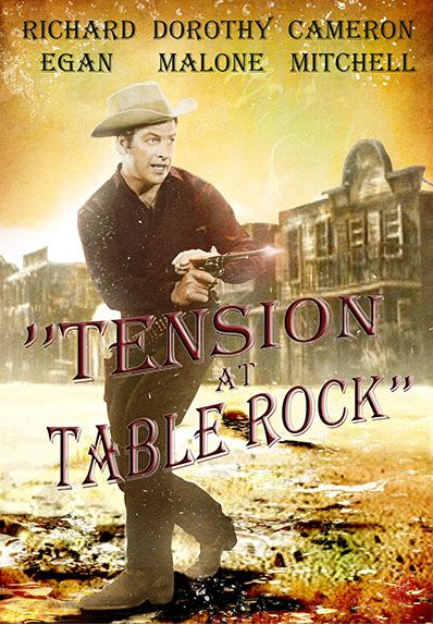 Tension at Table Rock on DVD, Western, Richard Egan, Angie Dickinson