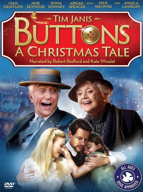 Screenshot from the Drama DVD "Buttons" featuring Alivia Clark and Kate Winslet, showcasing the DVD cover art.