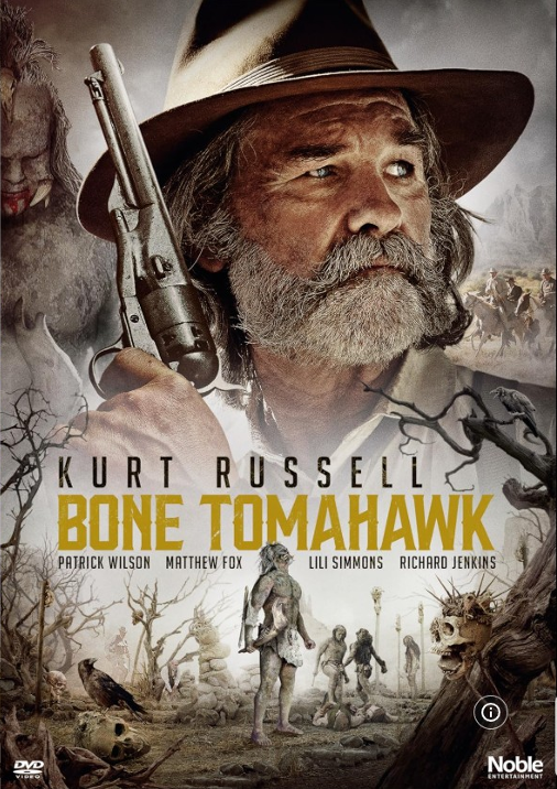 DVD cover of Bone Tomahawk featuring Kurt Russell and Patrick Wilson, drama movie from FilmClassics on DVD.