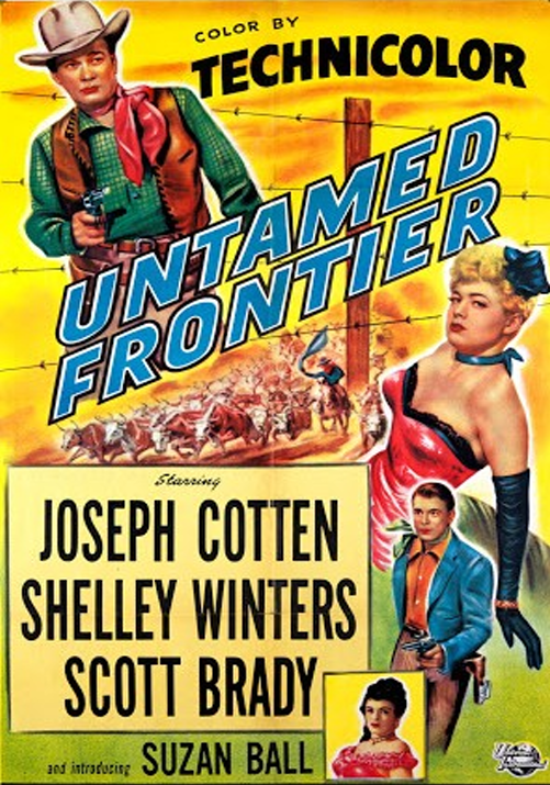 Untamed Frontier on DVD,  Drama,  Joseph Cotten, Shelley Winters