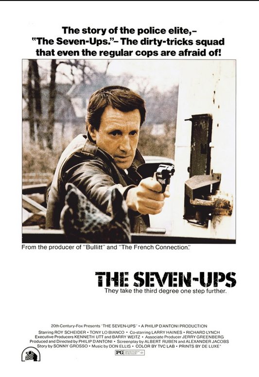 The Seven-Ups on DVD, Crime, Roy Scheider, Tony Lo Bianco