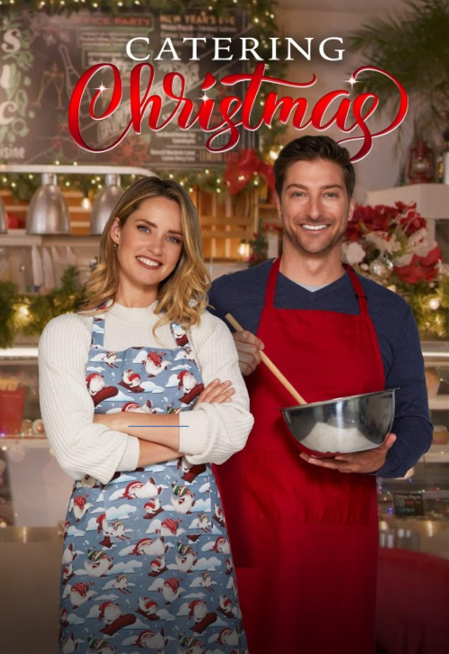 Screenshot from the Comedy DVD "Catering Christmas" featuring Merritt Patterson and Daniel Lissing, part of FilmClassicsOnDVD movies.