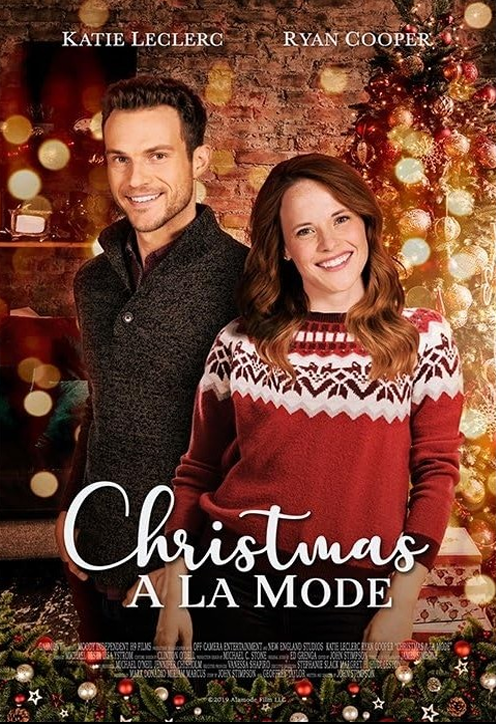 Screenshot from Christmas a la Mode DVD featuring Katie Leclerc and Ryan Cooper, a drama movie from FilmClassicsOnDVD.