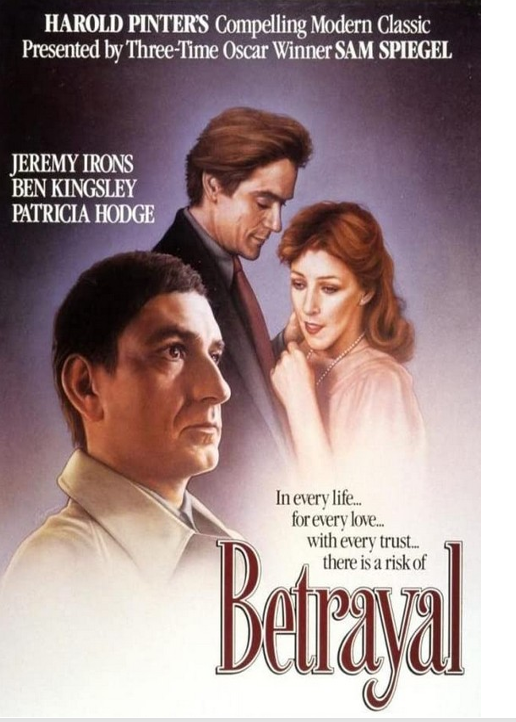 DVD cover image of "Betrayal" drama featuring Jeremy Irons and Ben Kingsley, from FilmClassicsOnDVD.