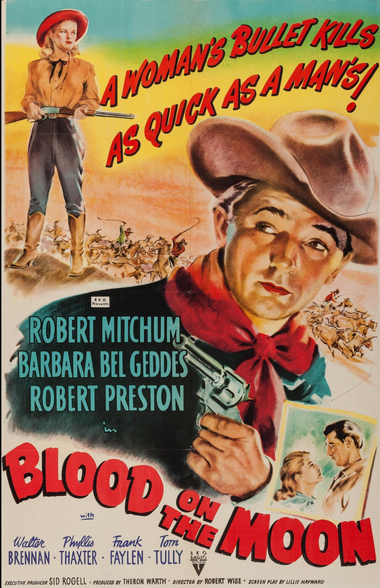 Blood On The Moon DVD, Western. Film Noir, Robert Mitchum