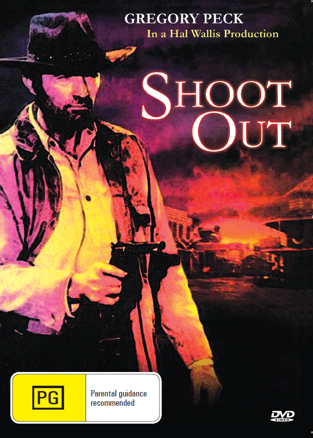 Shoot Out DVD, Western, Gregory Peck