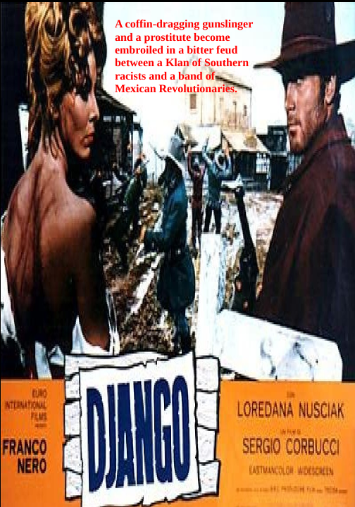 Django on DVD, Western, Franco Nero, José Canalejas