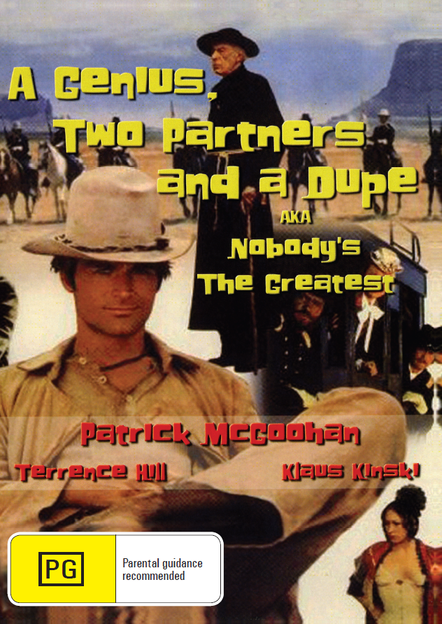 A Genius Two Partners and a Dupe on DVD, Comedy, Terence Hill, Miou-Miou